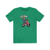 Unisex Jersey Short Sleeve Tee LETS RIDE (BB)