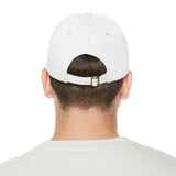 Dad Hat with Leather Patch Natu