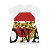 All Over Print T-Shirt Dress DNA
