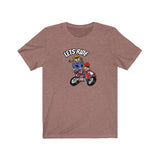 Unisex Jersey Short Sleeve Tee LETS RIDE (BB)