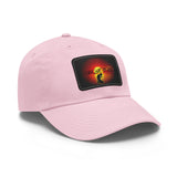 Dad Hat with Leather Patch NATU