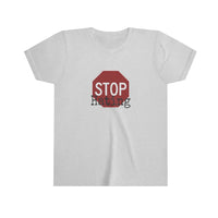 Youth Short Sleeve Tee kashvill kids stop hating