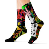 Sublimation Socks good vibes only