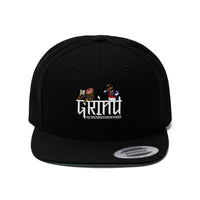 Unisex Flat Bill Hat GRIND