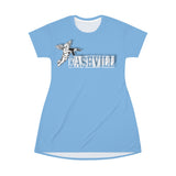 All Over Print T-Shirt Dress KASHVILL