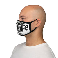 Fitted Polyester Face Mask Real Life