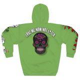 AOP Unisex Pullover Hoodie love me now not later