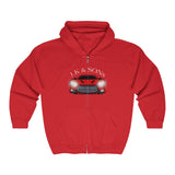 Unisex Heavy Blend™ Full Zip Hooded Sweatshirt J K & SONS