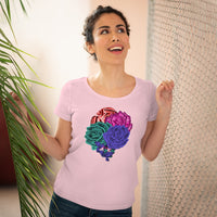 Organic Women's Lover T-shirt Roses women