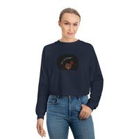 Women's Raglan Pullover Fleece Sweatshirt Glow different