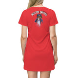 All Over Print T-Shirt Dress BUSTER BROWN
