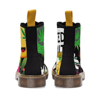 Men's Canvas Boots good vibes only