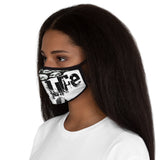 Fitted Polyester Face Mask Real Life
