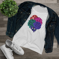 Organic Women's Lover T-shirt Roses women