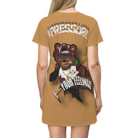 All Over Print T-Shirt Dress pressure