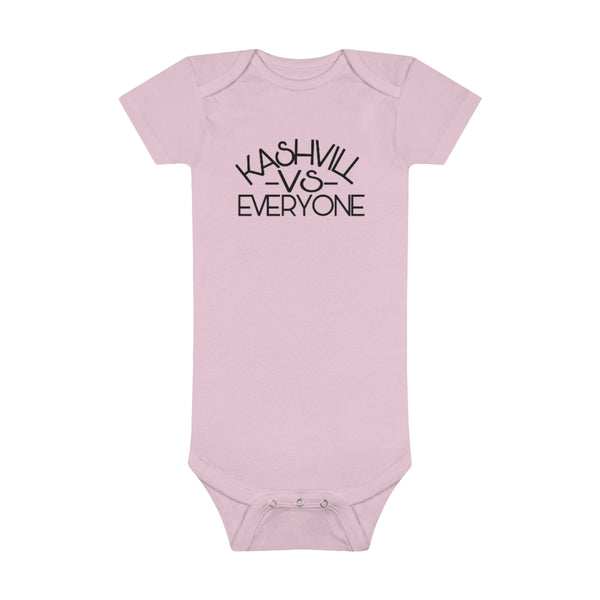 Baby Short Sleeve Onesie®Me Against You