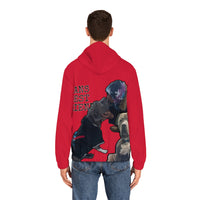 Men's Full-Zip Hoodie (AOP) MANS BEST FRIEND