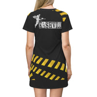 KASHVILL All Over Print T-Shirt Dress