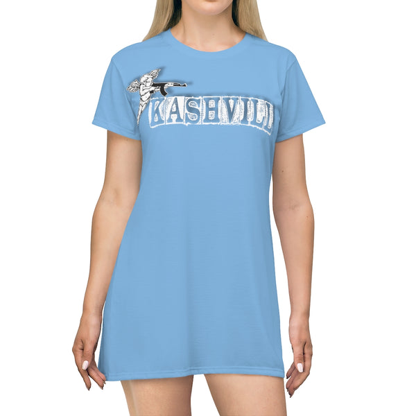 All Over Print T-Shirt Dress KASHVILL
