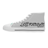 Women's High Top Sneakers LESS FORTUNATE