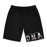 Men's Board Shorts (AOP) DESTROY NEGATIVE AGGRESSION D N A