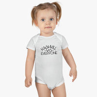 Baby Short Sleeve Onesie®Me Against You