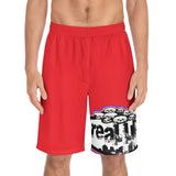 Men's Board Shorts (AOP) Real Life